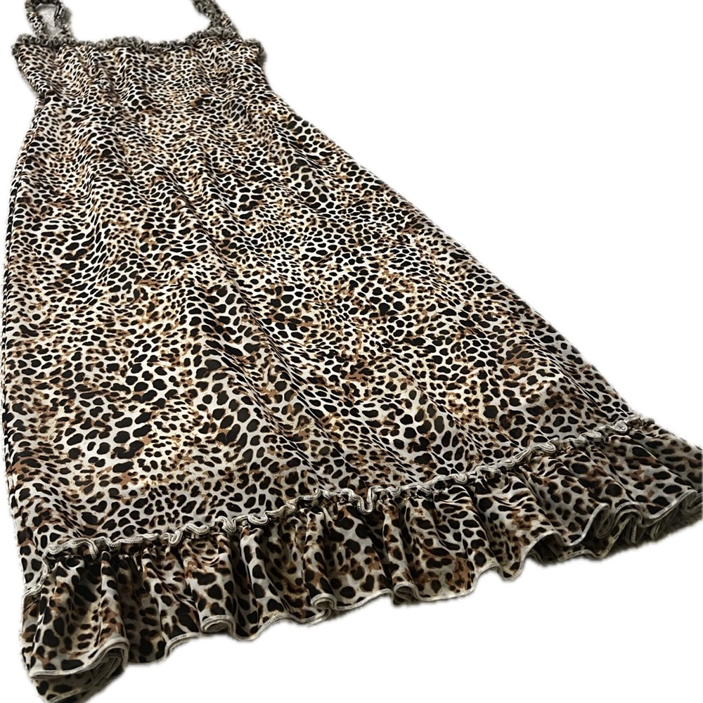Slideshow dress size 6 leopard print - Picture 5 of 6
